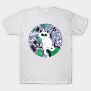 Genderqueer Pride Cat T-Shirt